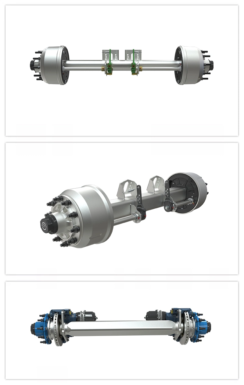 5 Tons Agriculture Axle Rear Semi Trailer Axle From China Manufacturer