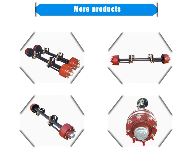 6t 8t 9t Agricultural Axle Small Axle Factory Directly Selling