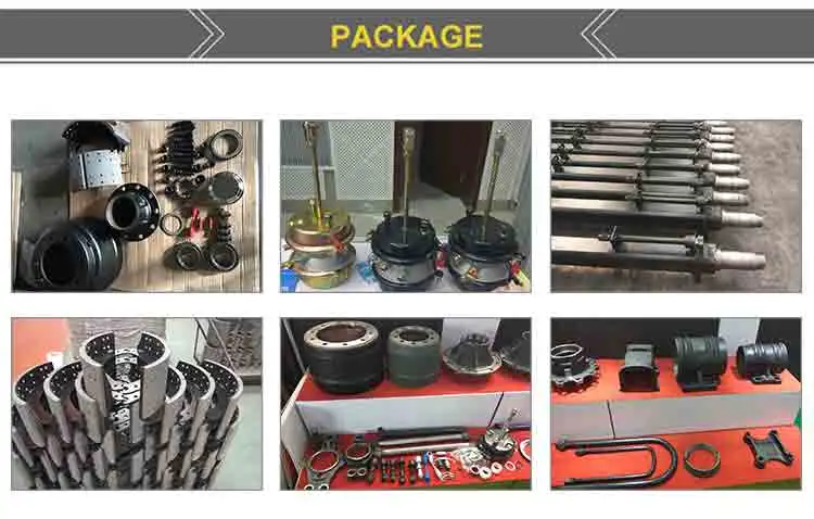 Brake Drum/Hub/Bearing and Other Axle Spare Parts/Semi Trailer Axle Parts